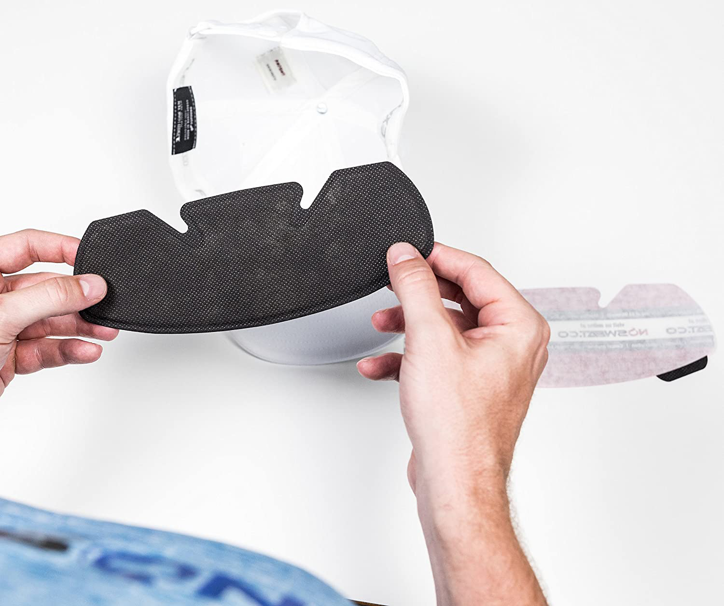 Golf Hat Sweat Liner – Made in The USA - Prevents Stains & Odor - Patented Technology 3 | 6 | 12 | 25 | 50 Pack