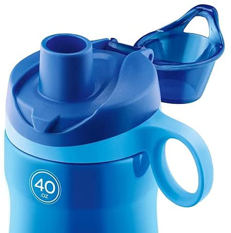 BPA-Free Plastic Water Bottle with Chug Lid