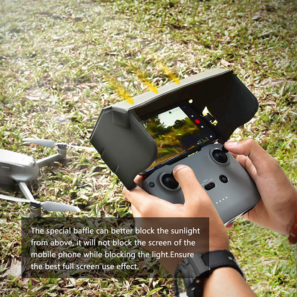 STARTRC Sun Hood Sunshade for DJI Mini 2/Mavic Air 2/DJI Air 2S Controller Accessories for 4.4-7.1inch Smartphone Screen