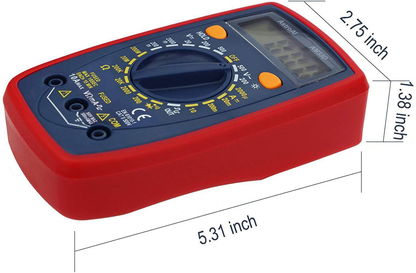 AstroAI Multimeter 2000 Counts Digital Multimeter with DC AC Voltmeter and Ohm Volt Amp Tester ; Measures Voltage, Current, Resistance; Tests Live Wire, Continuity