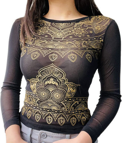 Women's Graphic Print Crop Top Vintage Punk Portrait Shirts Summer Slim Short Sleeve T Shirt Tops Y2k Fashion Clothes