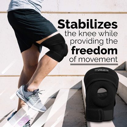 Adjustable Neoprene Runners Sport Knee Brace 