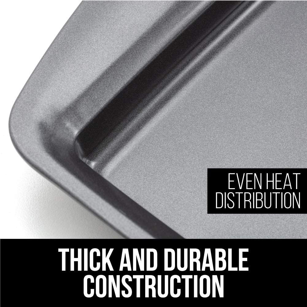Multipack Gorilla Grip Bakeware Sets, Nonstick, Heavy Duty Carbon Steel