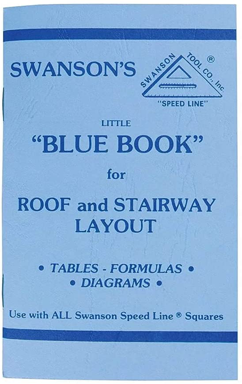 Swanson Tool Co S0101CB Speed Square Layout Tool with Blue Book and Combination Square Value Pack