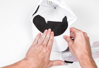 Golf Hat Sweat Liner – Made in The USA - Prevents Stains & Odor - Patented Technology 3 | 6 | 12 | 25 | 50 Pack