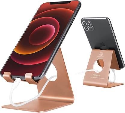 Cell Phone Stand, Cradle, Dock, Compatible with All 4-8inch Phones