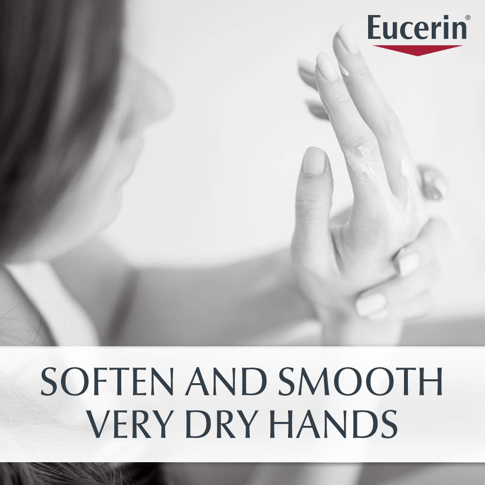 Eucerin Advanced Repair Hand Cream, Lotion for Very Dry Skin Use After Washing with Hand Soap, Fragrance Free, 8.1 Ounce (Pack of 3)