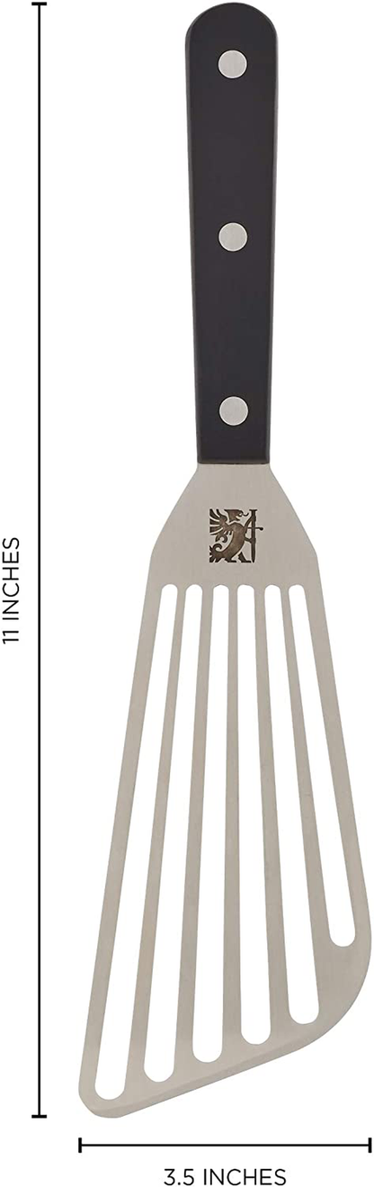 Sabatier, Black Flex Turner, Triple Rivet Stainless Steel Angled Fish