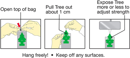 LITTLE TREES Car Air Freshener I Hanging Tree Provides Long Lasting Scent for Auto or Home I New Car Scent, 24 count, (4) 6-packs