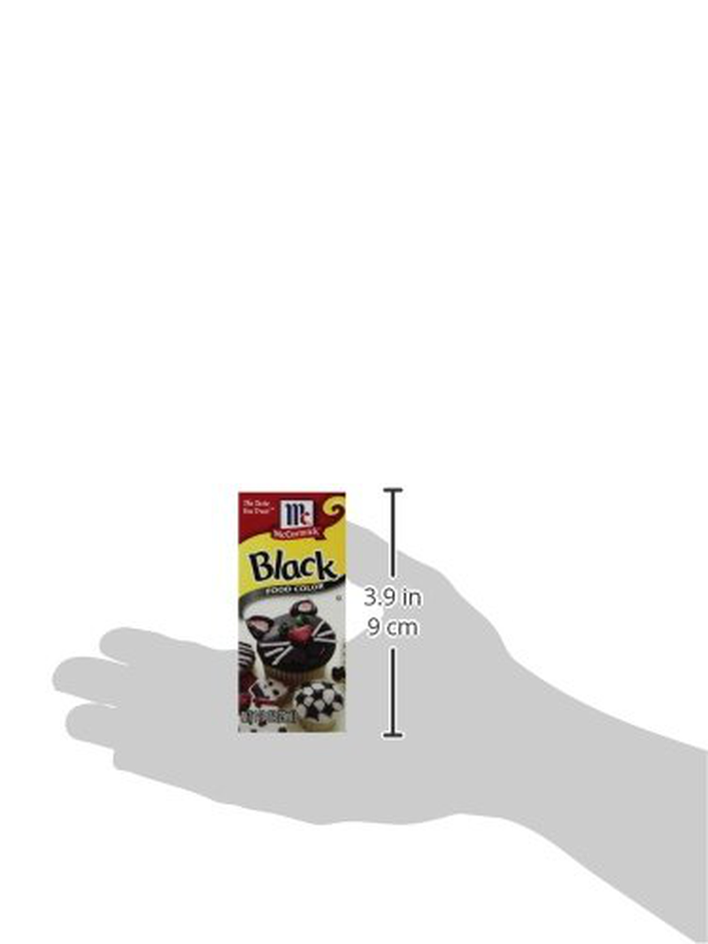 McCormick Black Food Color, 1 Fl. Oz (Pack of 1)