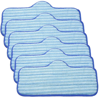 KEEPOW Microfiber Pads for Dupray Neat Steam Cleaner, 6 Pack Washable Pads
