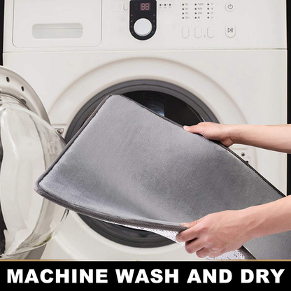 Memory Foam Bath Mat Rug, Comfortable Super Absorbent Machine Wash Non-Slip Thick Bathroom Rug