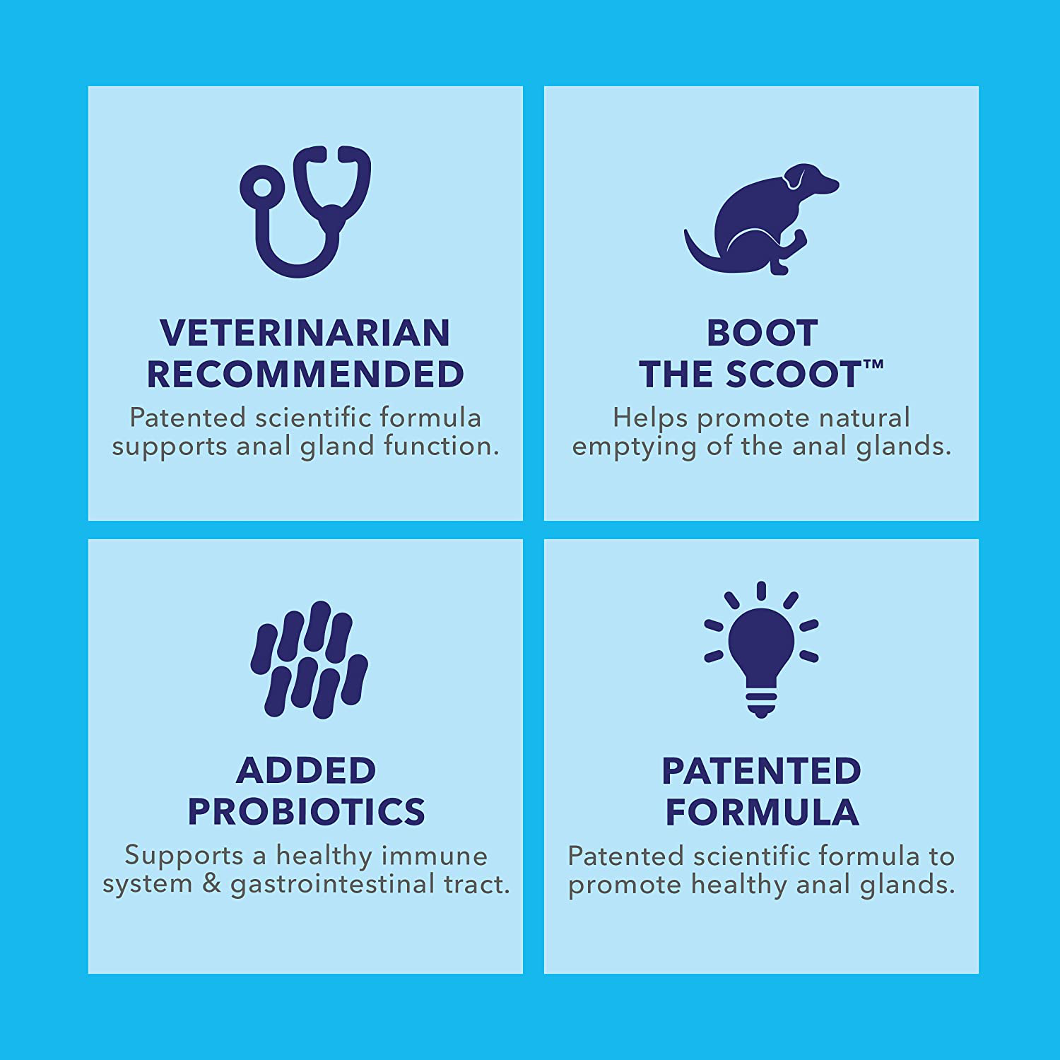Glandex Anal Gland Soft Chew Treats with Pumpkin for Dogs 30ct Chews with Digestive Enzymes, Probiotics Fiber Supplement for Dogs – Vet Recommended - Boot The Scoot - by Vetnique Labs