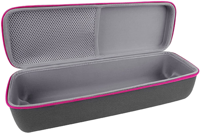 Linkidea Hard Travel Case for Revlon Hair Dryer Brush, Hot Tools One-Step Hair Dryer and Volumizer Styler, Hot Air Brush Carrying Case Box (Rose Red)