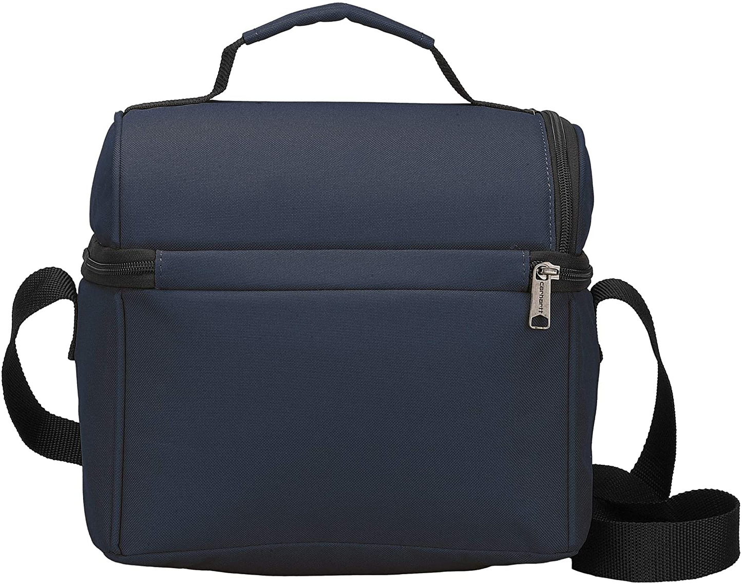 Carhartt Deluxe Dual Compartment Insulated Lunch Cooler Bag, Black