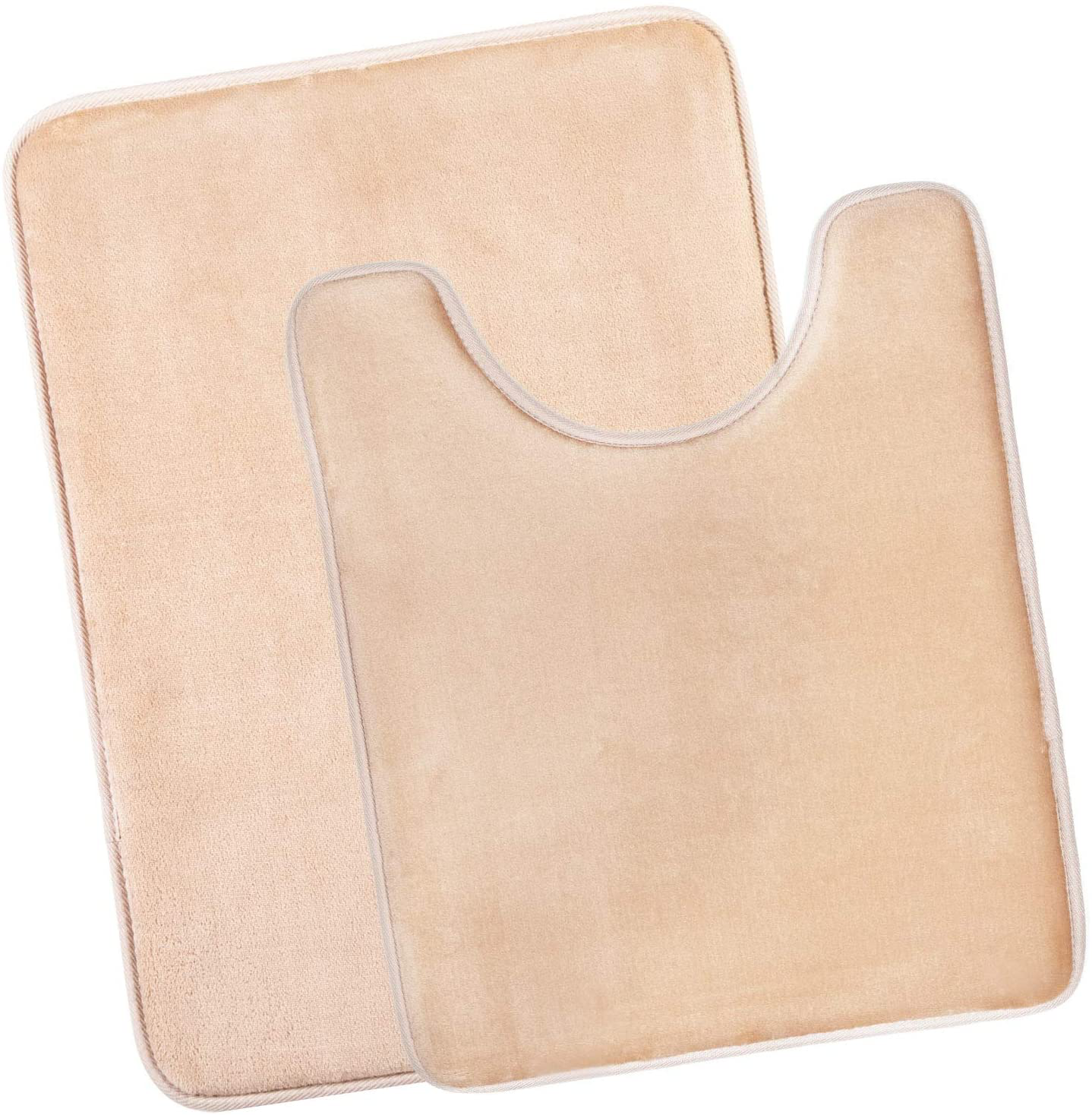 Memory Foam Bath Mat Rug, Comfortable Super Absorbent Machine Wash Non-Slip Thick Bathroom Rug