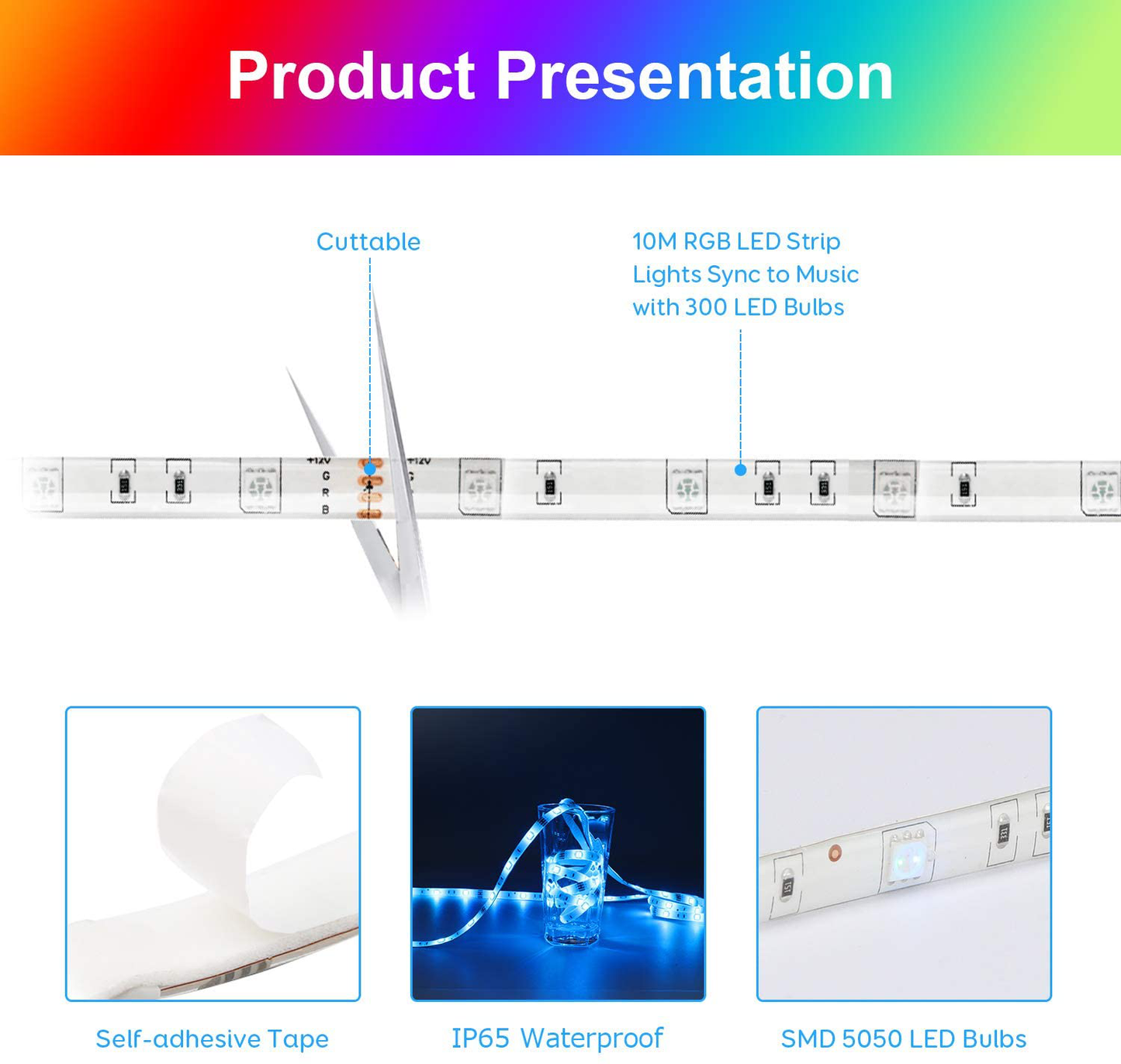 Sounds Activated LED Lights