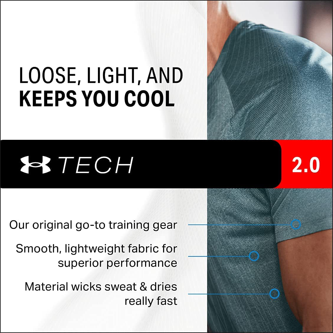 Under Armour Men's Tech 2.0 Short-Sleeve T-Shirt