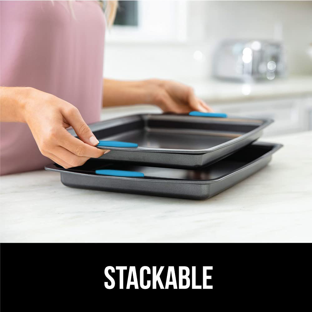 Multipack Gorilla Grip Bakeware Sets, Nonstick, Heavy Duty Carbon Steel