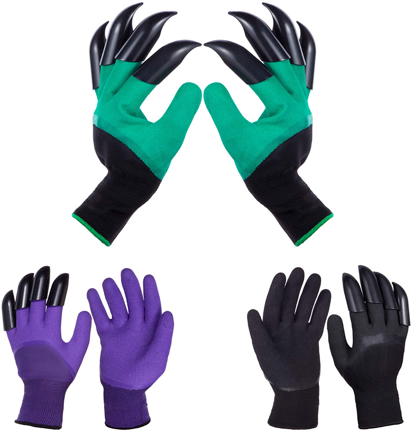 Garden Gloves with Claws for Women and Men outdoor Digging Planting Weeding Seed