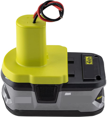Power Wheels Adaptor for Ryobi 18V P108 P107 P102 Battery Dock Power Connector Rc car Rc Truck 12 Gauge Robotics