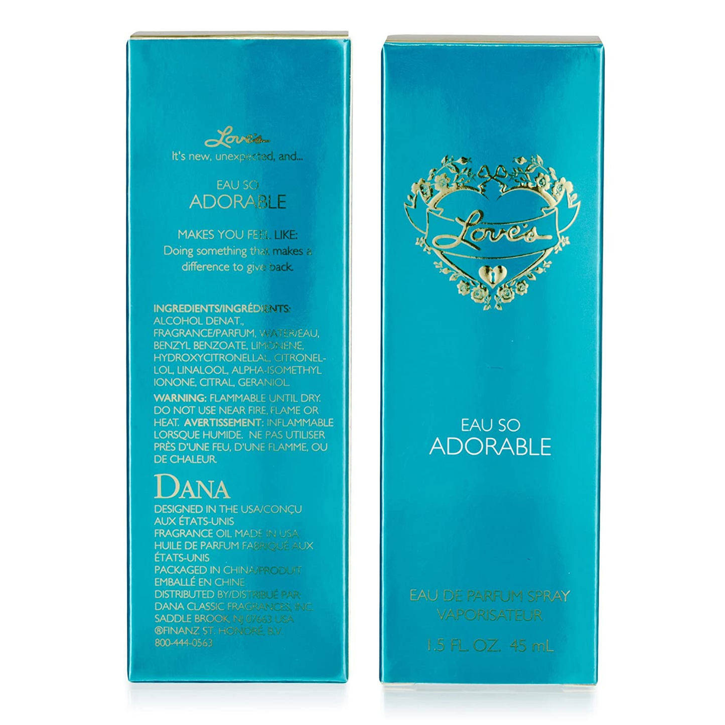 LOVE S EAU SO ADORABLE EAU DE PARFUM SPRAY 1.5 fl. oz. By DANA CLASSIC FRAGRANCES