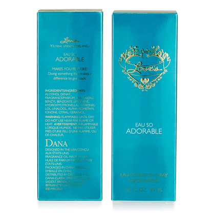 LOVE S EAU SO ADORABLE EAU DE PARFUM SPRAY 1.5 fl. oz. By DANA CLASSIC FRAGRANCES