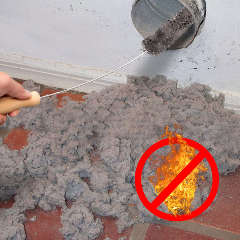 2 Pack Flexible Dryer Vent Cleaning Kit 