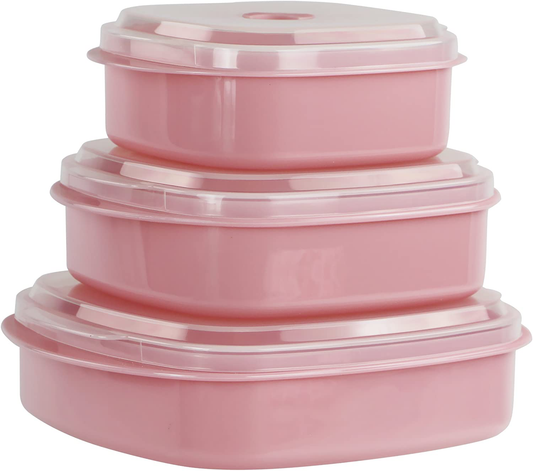 Calypso Basics by Reston Lloyd 6-Piece Microwave Cookware, Steamer and Storage Set, Lime