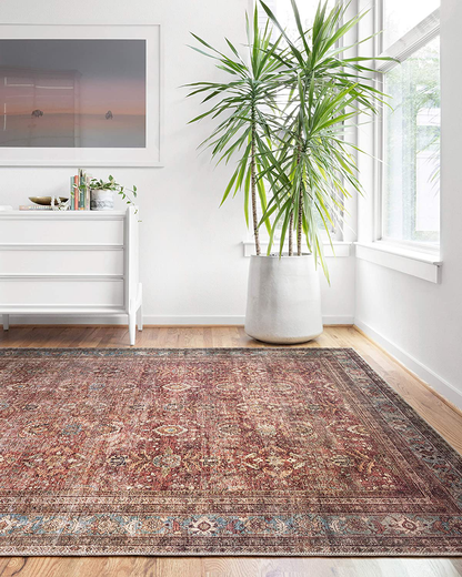 Loloi II Layla LAY-13 Antique Traditional Accent Rug 3'-6" x 5'-6"