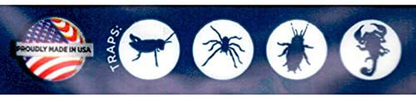 CatchMaster 724 Spider and Insect Glue Trap - 4 Professional Strength Traps per Package (3 Pack)