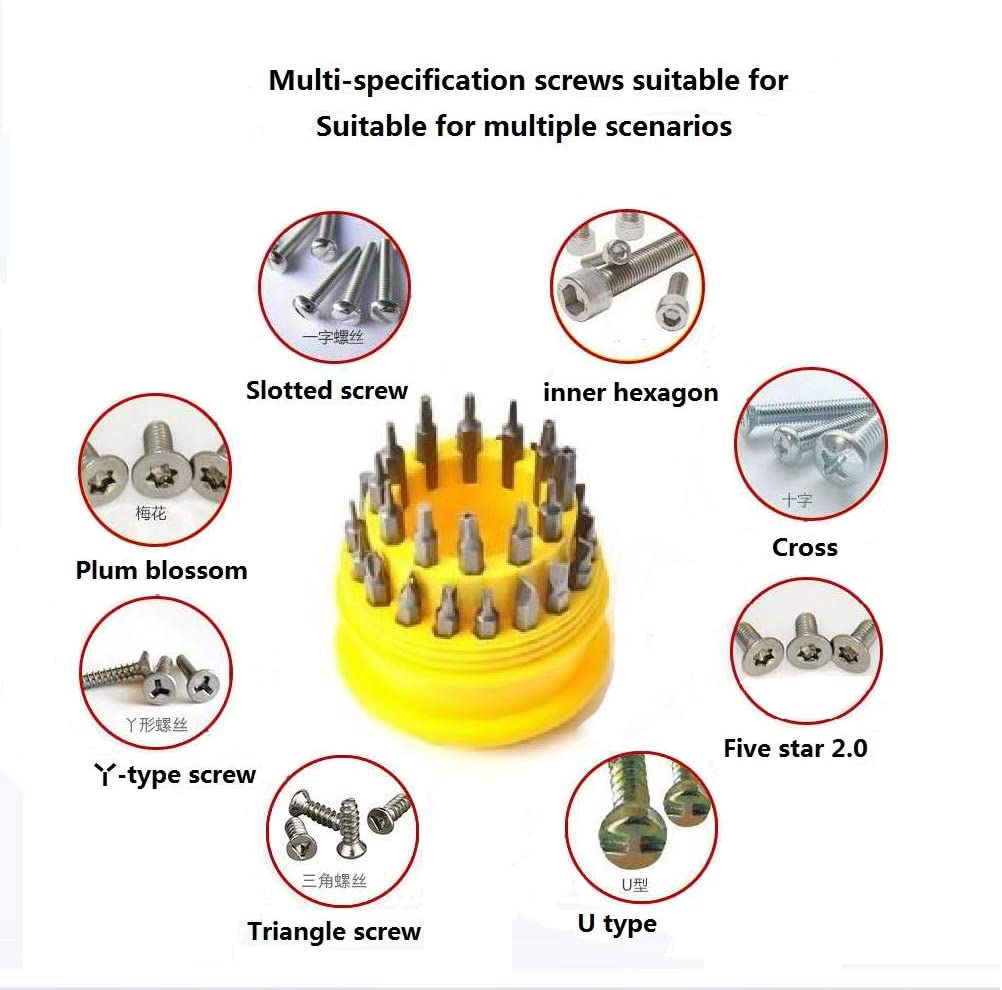 31 in 1 multifunctional precision mini screwdriver set