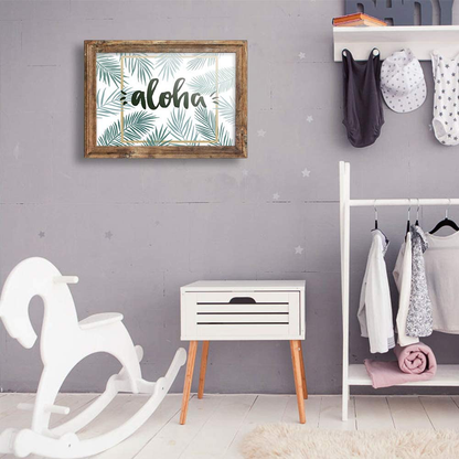 Calenzana 11x17 Poster Picture Frames Rustic Distressed Photo Frame 11 x 17 Set, Wall Hanging, 2 Pack, Brown