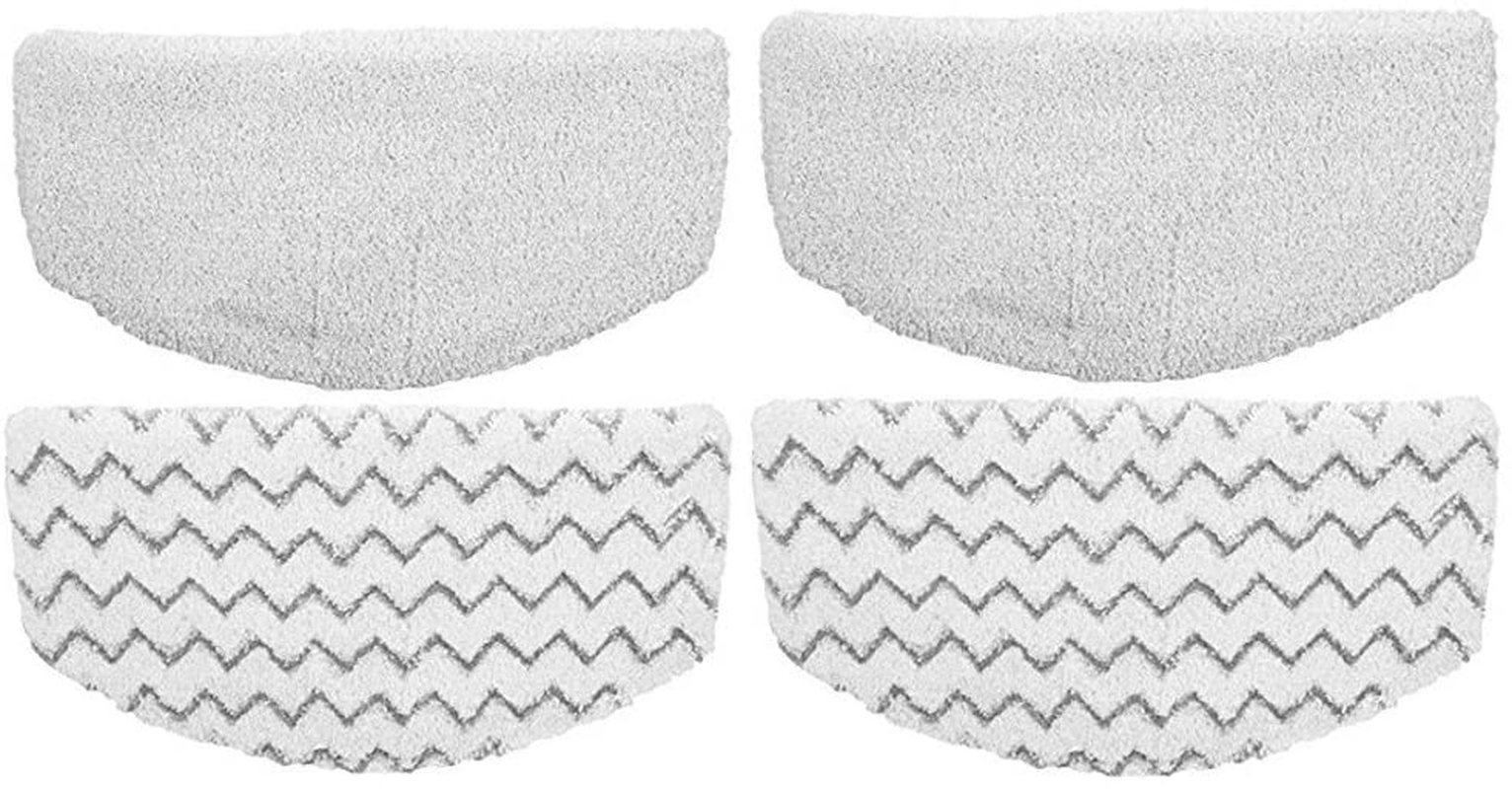 ITidyHome 4 Pack Replacement Pads for Bissell Powerfresh Hard Floor Steam Cleaner 1940 1440 1806 Series Steam Mop Compare to Part # 5938 & 203-2633 (4 Pack)