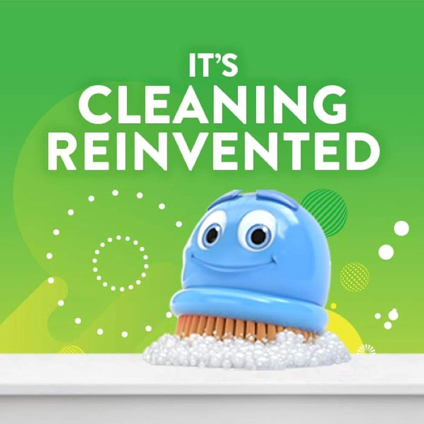 Scrubbing Bubbles Fresh Gel Toilet Bowl Cleaning Stamps, Gel Cleaner, Helps Prevent Limescale and Toilet Rings, Rainshower Scent, 6 Stamps