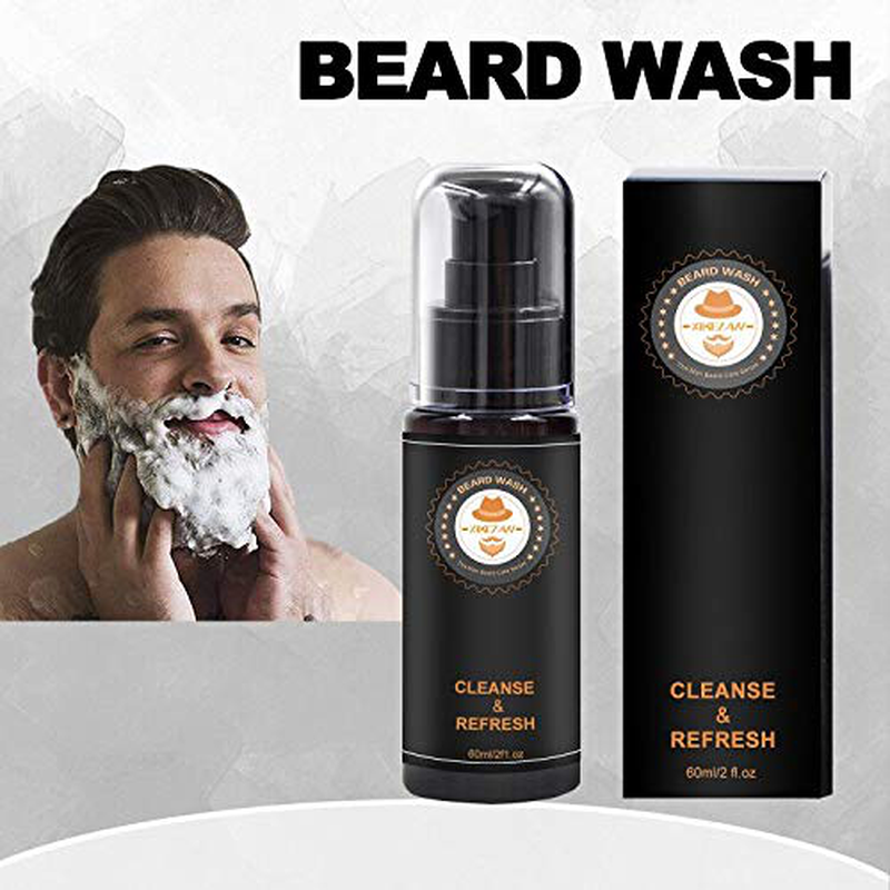 Upgraded Beard Grooming Kit w/Beard Conditioner,Beard Oil,Beard Balm,Beard Brush,Beard Shampoo/Wash,Beard Comb,Beard Scissors,Storage Bag,Beard E-Book,Beard Growth Care Gifts for Men