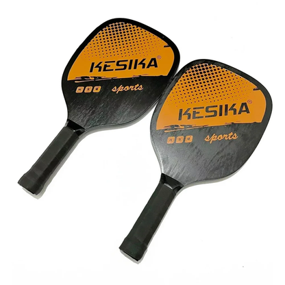 6 Piece Pickleball Paddle Set with 4 Pickleball Balls and Carrying Bag