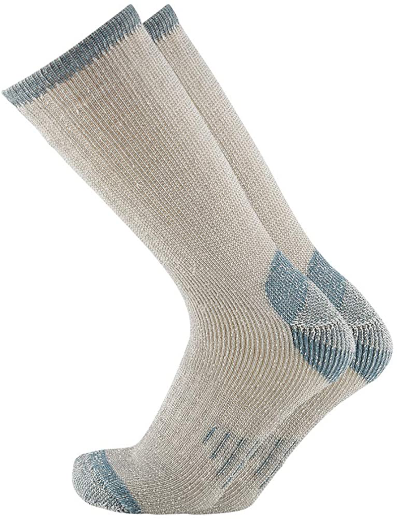 Men Crew Socks Warm Socks 70% Merino Wool Athletic Socks for Men, Suitable for Hiking,Trekking,Camping