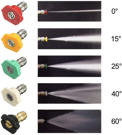 GDHXW X-884 Complete set box for car washing 3000 PSI High Pressure Snow Foam Lance Foam Cannon Foam Blaster M22 thread conversion adapter 5 Pressure Washer Nozzles Cleaning gloves