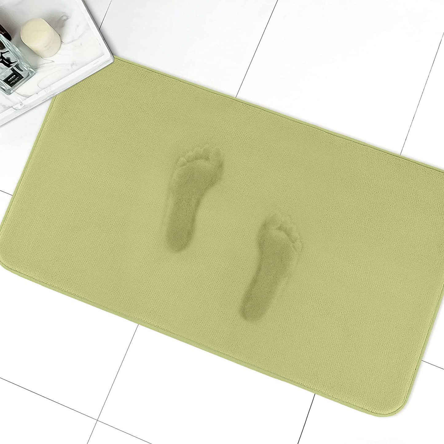 Memory Foam Bathroom Rugs Non-Slip Water Absorbent Fast Dry Luxury Soft Bath mat