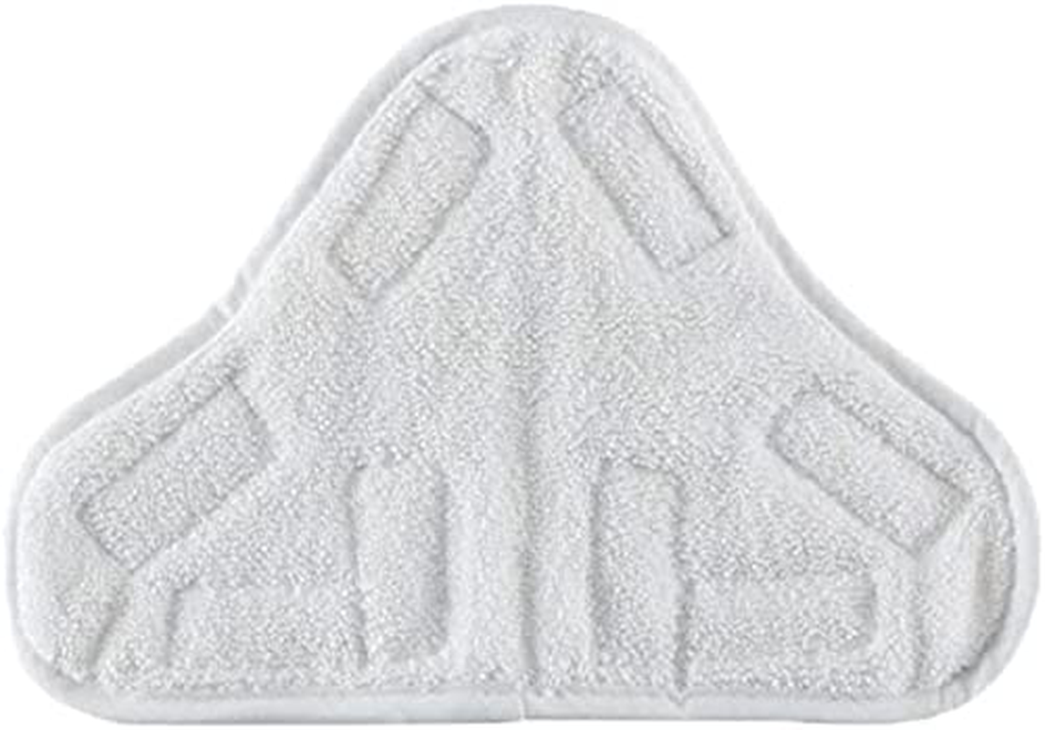 Meriton 6 Pack Washable Microfibre Steam Mop Pads Floor Replacement Pads Compatible with H2O H20 X5
