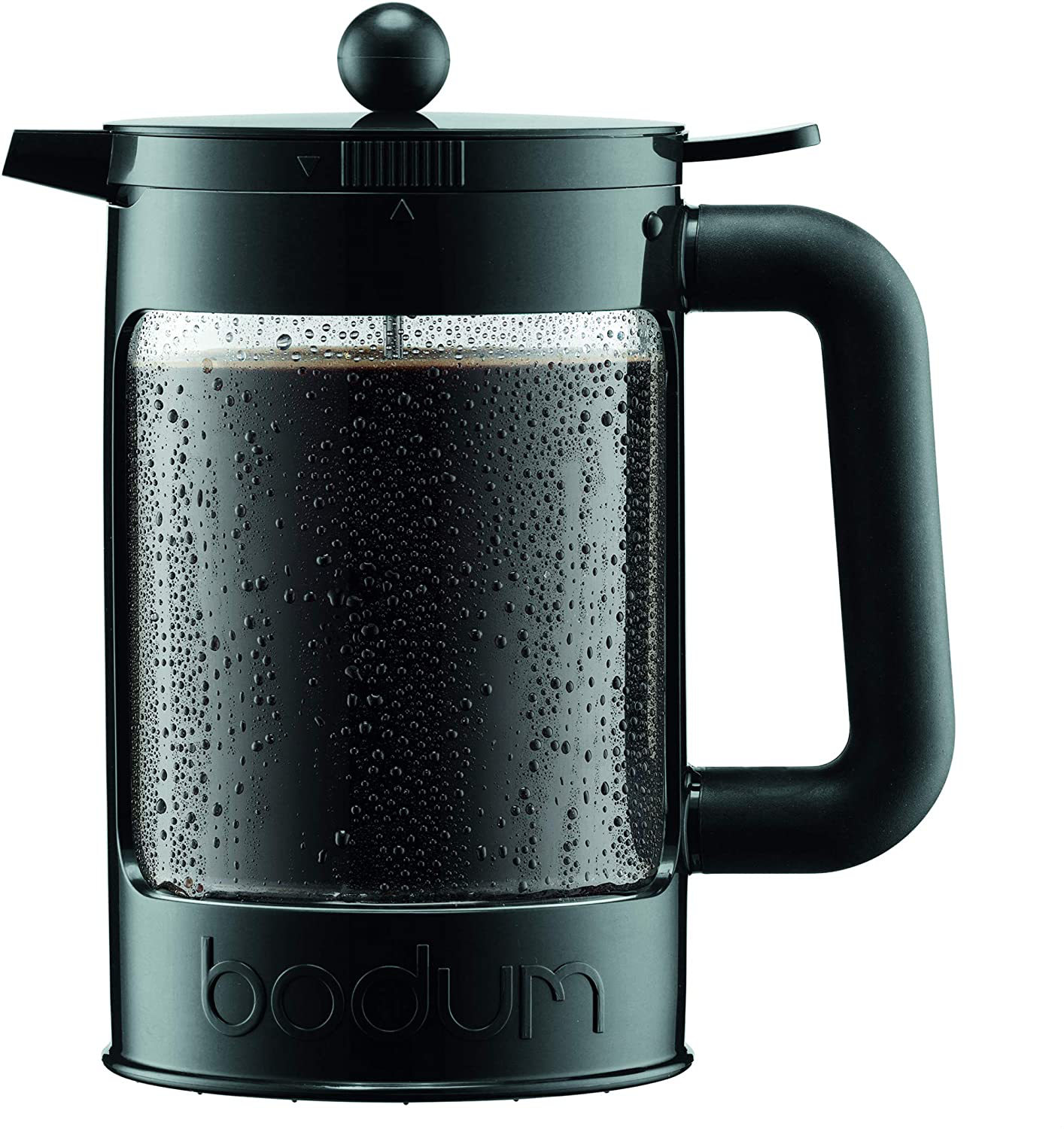 Bodum K11683-01WM Bean Cold Brew Coffee Maker, 51 Oz, Jet Black