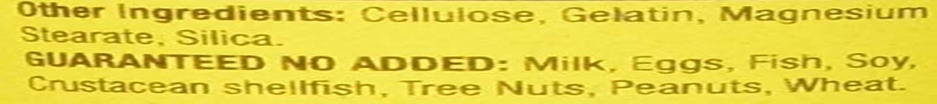 60 Capsules Natural Ginkgo Biloba