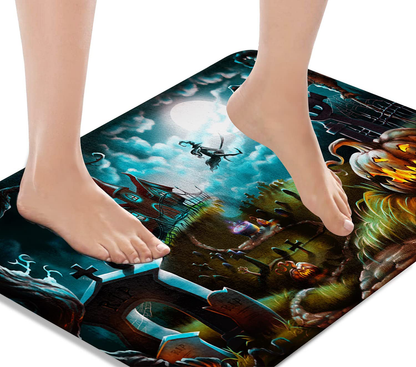 Bath Mats for Bathroom, Bathroom Mats Rugs Non-Slip,  Washable Cover 
