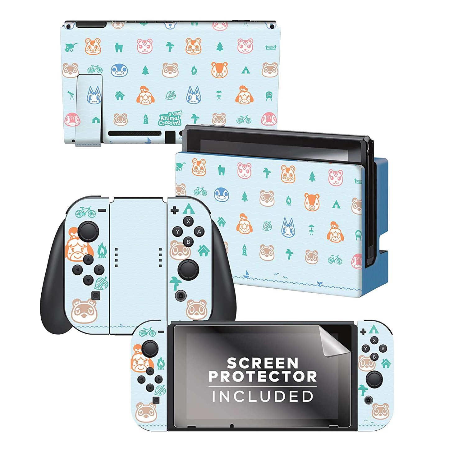 Controller Gear - Nintendo Switch Skin Bundle - Official Nintendo Product - Nintendo Switch