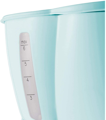 Brentwood TS-213BL 4 Cup Coffee Maker, Blue