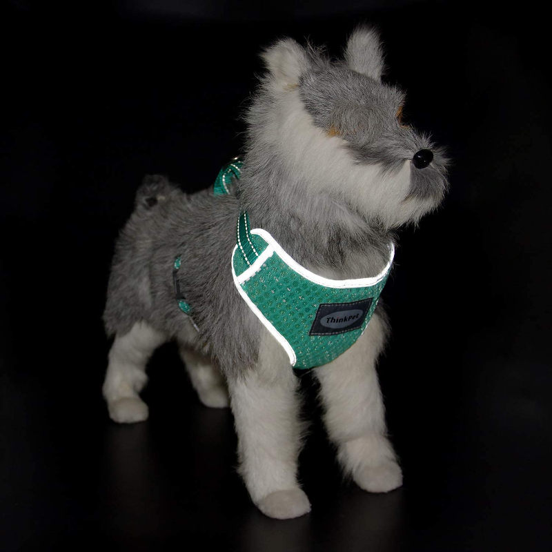 Reflective Breathable Soft Air Mesh No Pull Puppy Harness