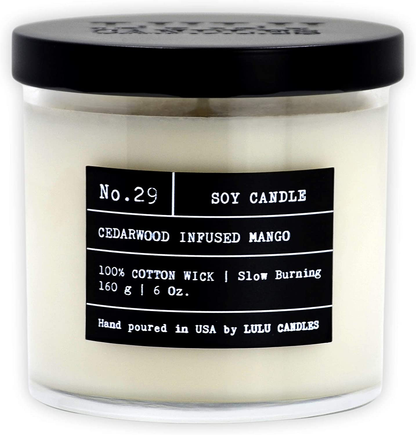 Lulu Candles | Fresh Linen | Luxury Scented Soy Jar Candle | Hand Poured in The USA | Highly Scented & Long Lasting - 2 Pack - 9 Oz. - NO LID