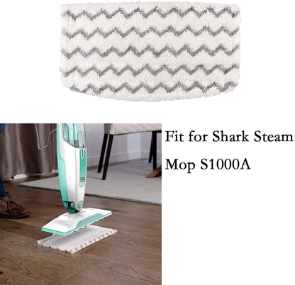 Aunifun 5 Packs Steam Mop Pads Replacement for Shark Steam Mop Hard Floor Cleaner S1000A Shark Vacuum Cleaner S1000A S1000C S1000WM S1001C