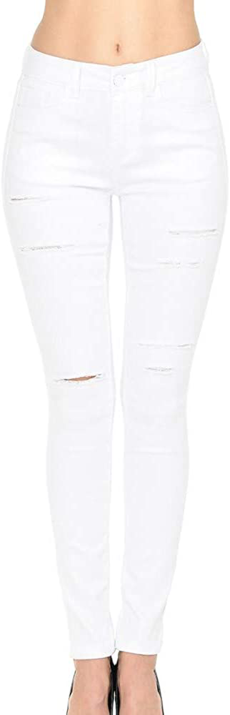 Wax Jean Denim Women's Juniors Push-Up High-Rise Skinny Jean in Fine Cotton D.